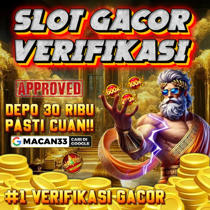 MACAN33: Link Slot Gacor Terverifikasi No. 1 Di Indonesia Jamin Menang!