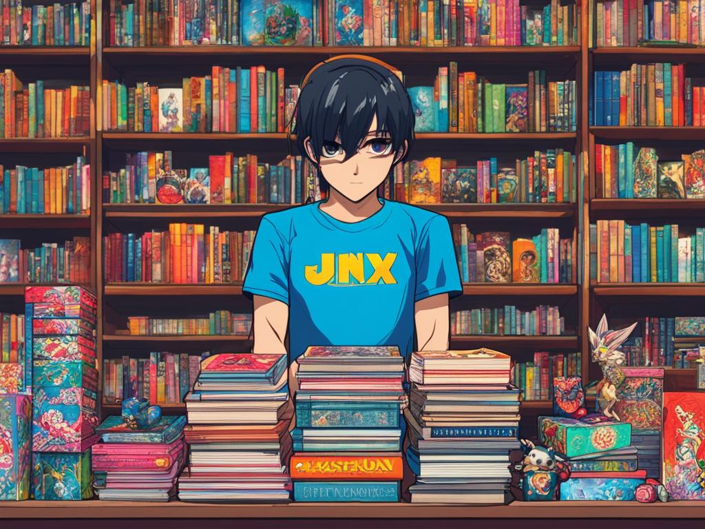 Jinx Free Manga-Books merch