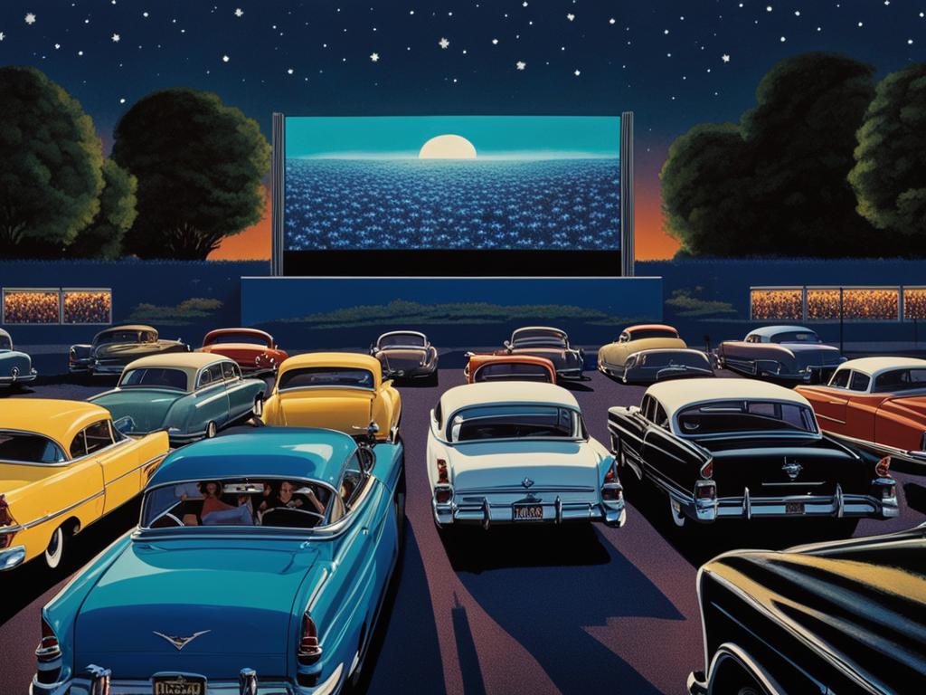 drive-in movie theater