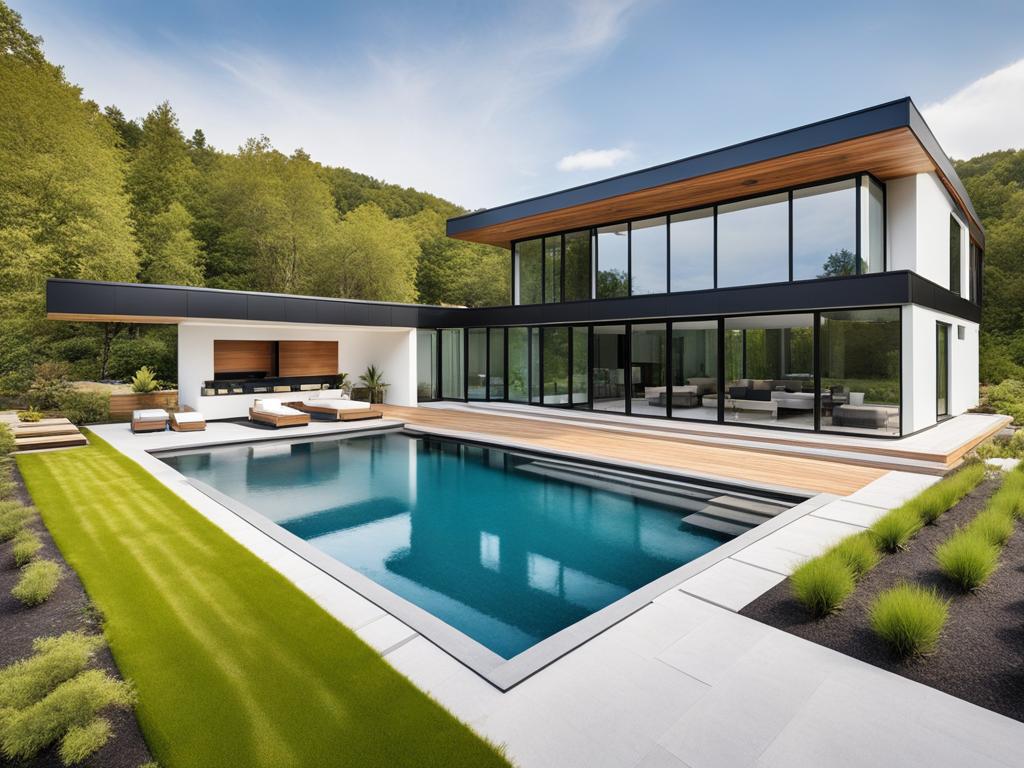 futuristic house