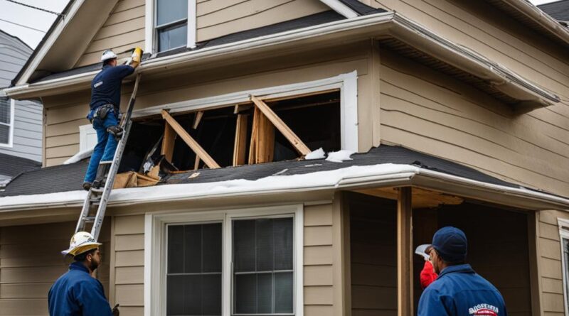 how to get siding replaced by insurance