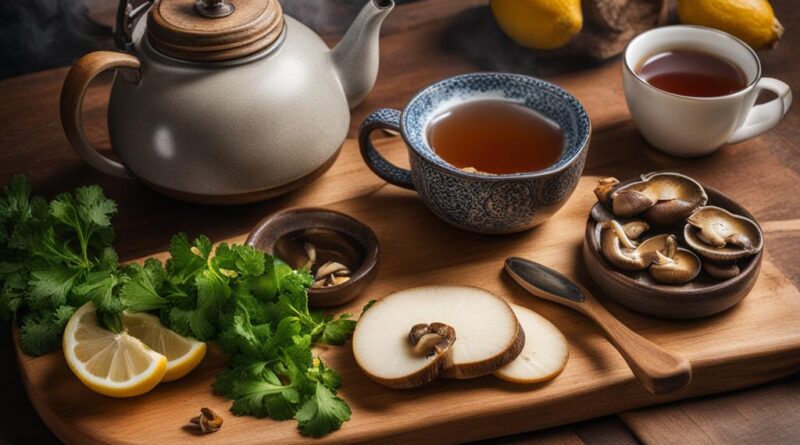 how to make mushroom tea