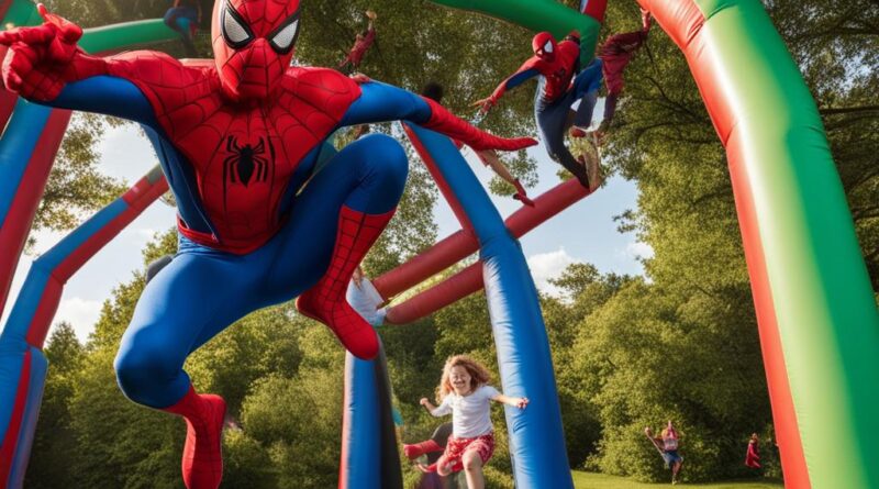 spider man bounce house