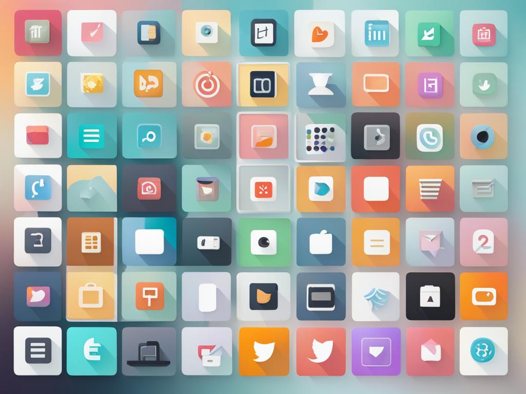 white app icons aesthetic