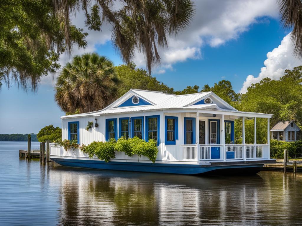 Houseboat in Charleston, South Carolina