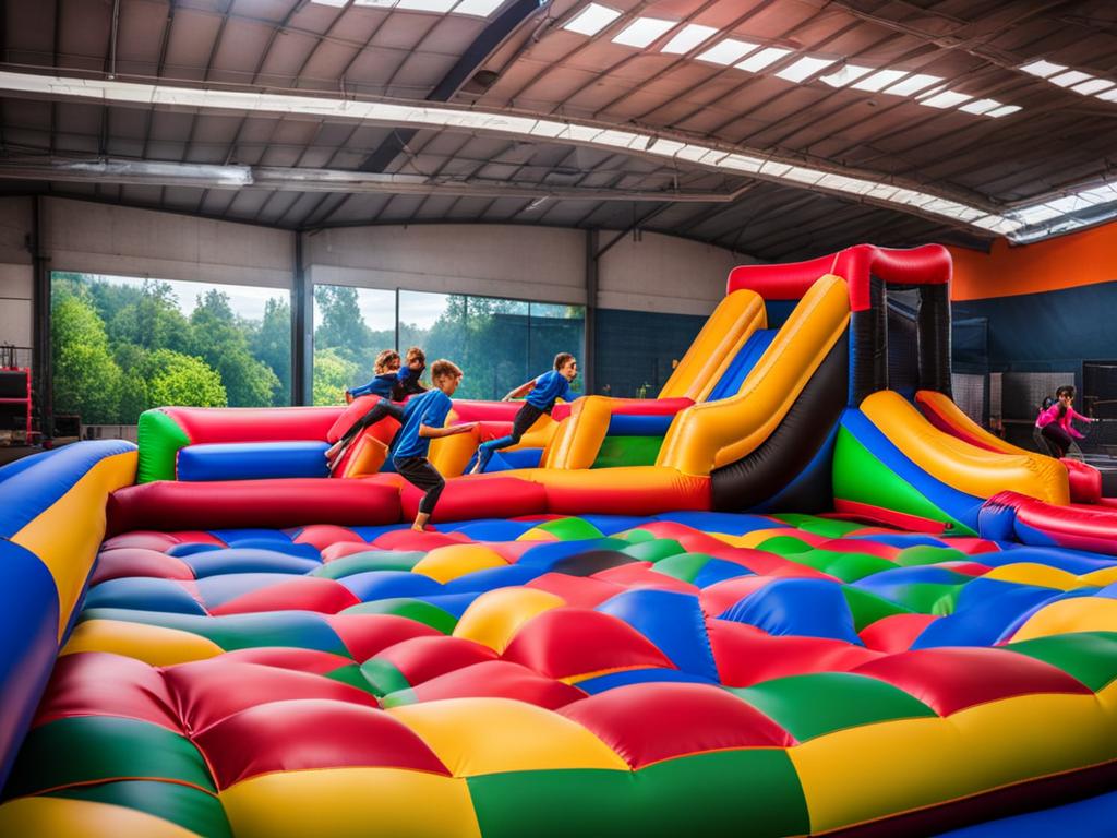 Inflatable Trampoline Park