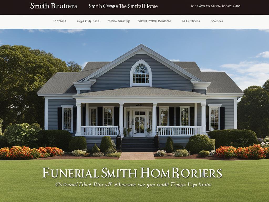 Smith Funeral Directors Website and Online Obituaries