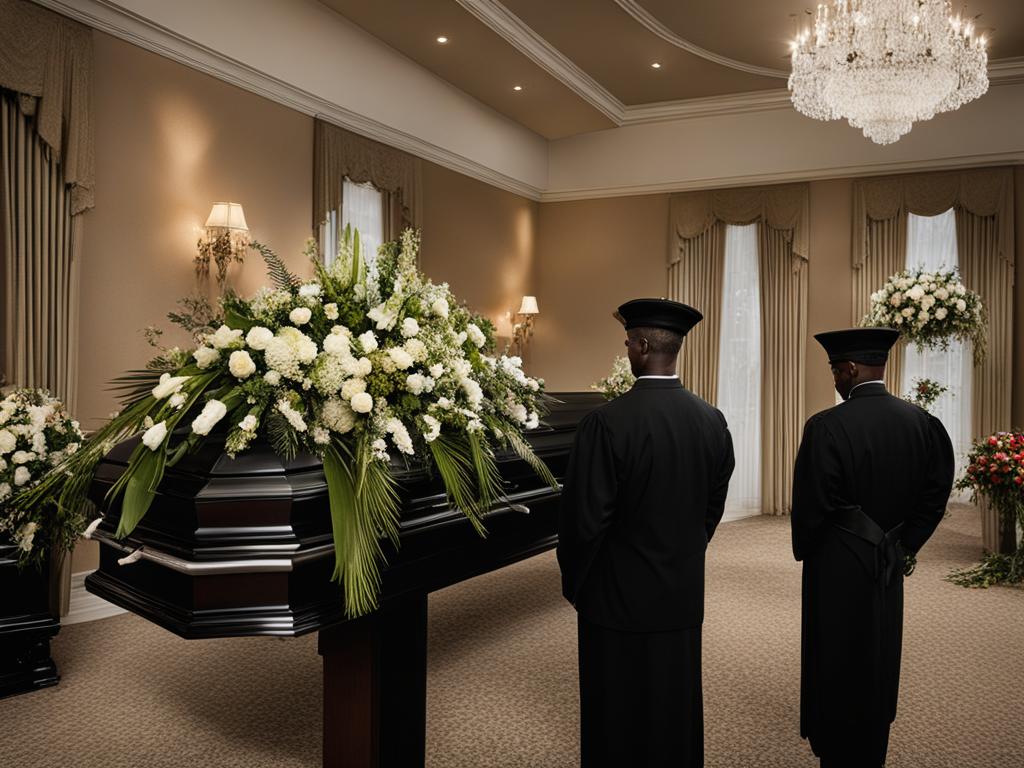 Trustee Luther L. Cuffee funeral service