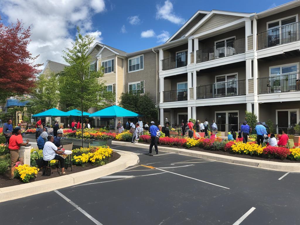 Vibrant Community at Rosemont at Bethel Place Apartments