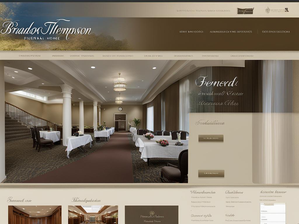 brandon thompson funeral home website