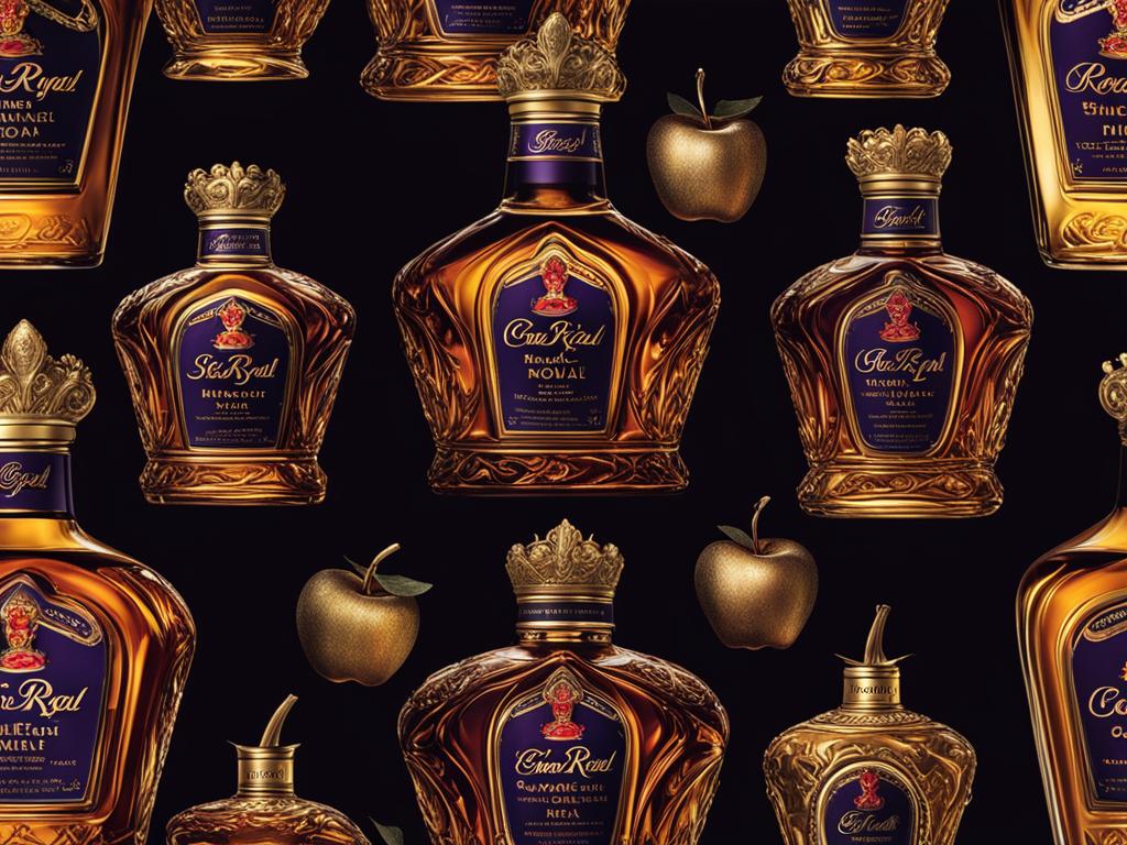 crown royal whisky bottle