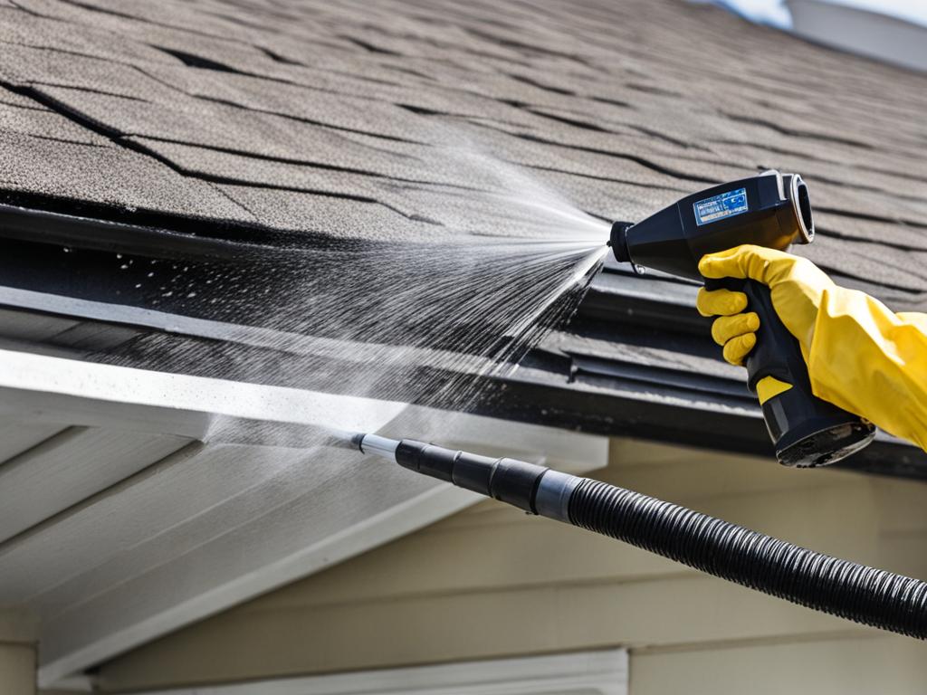 eave cleaning