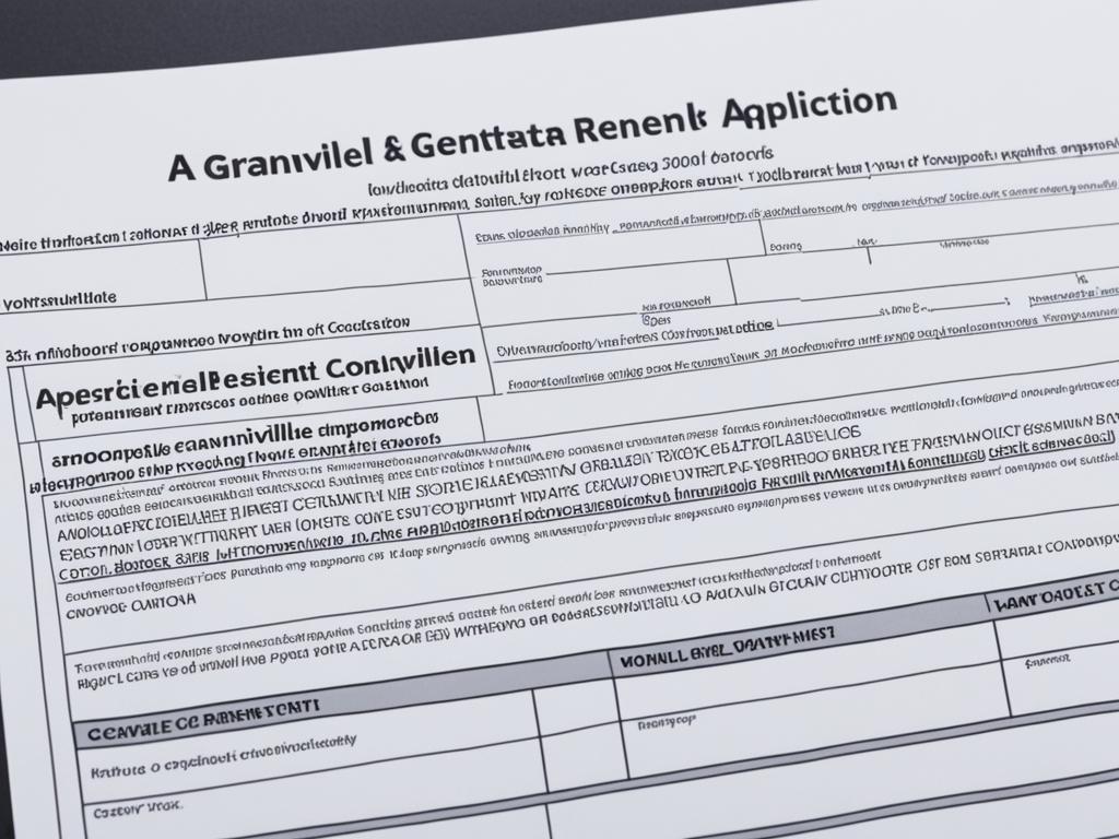 granville county rental application process