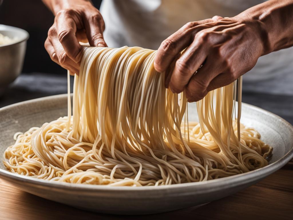 hand-pulled noodles