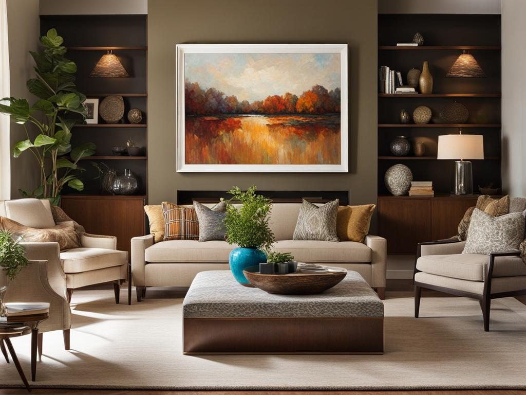 incorporating textured art in home decor