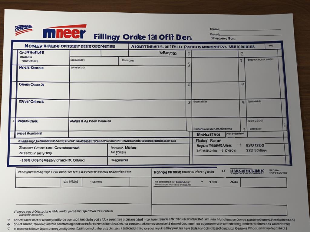 instructions for filling out Meijer money orders