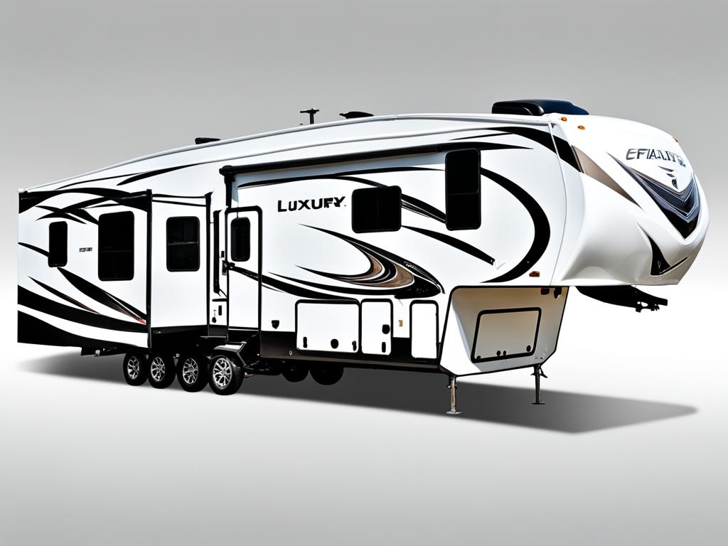 luxury fifth wheel length and weight