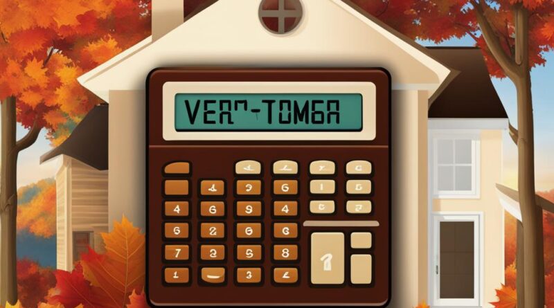 mortgage calculator vt