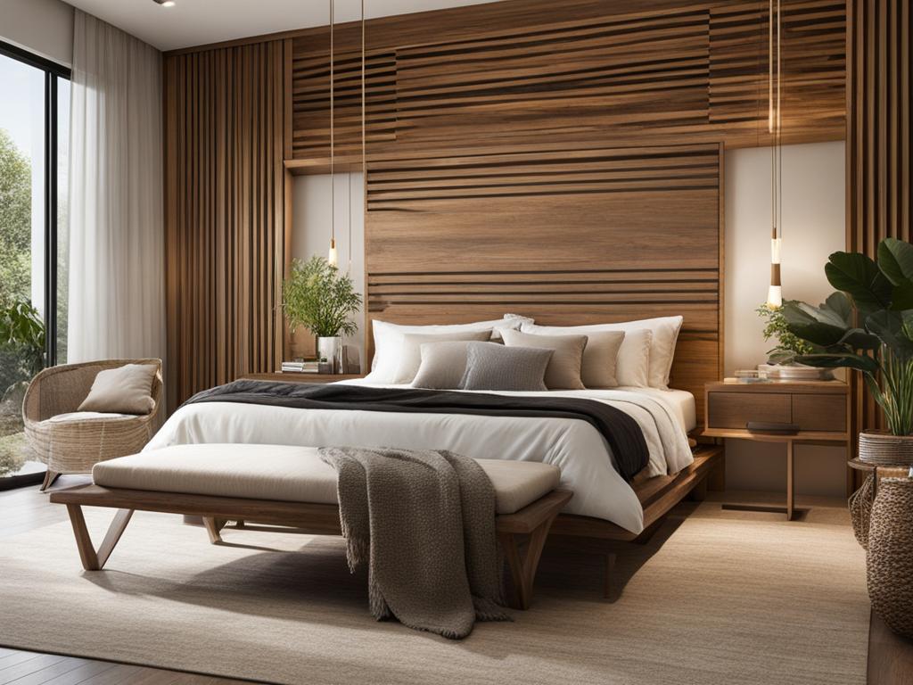organic modern bedroom design