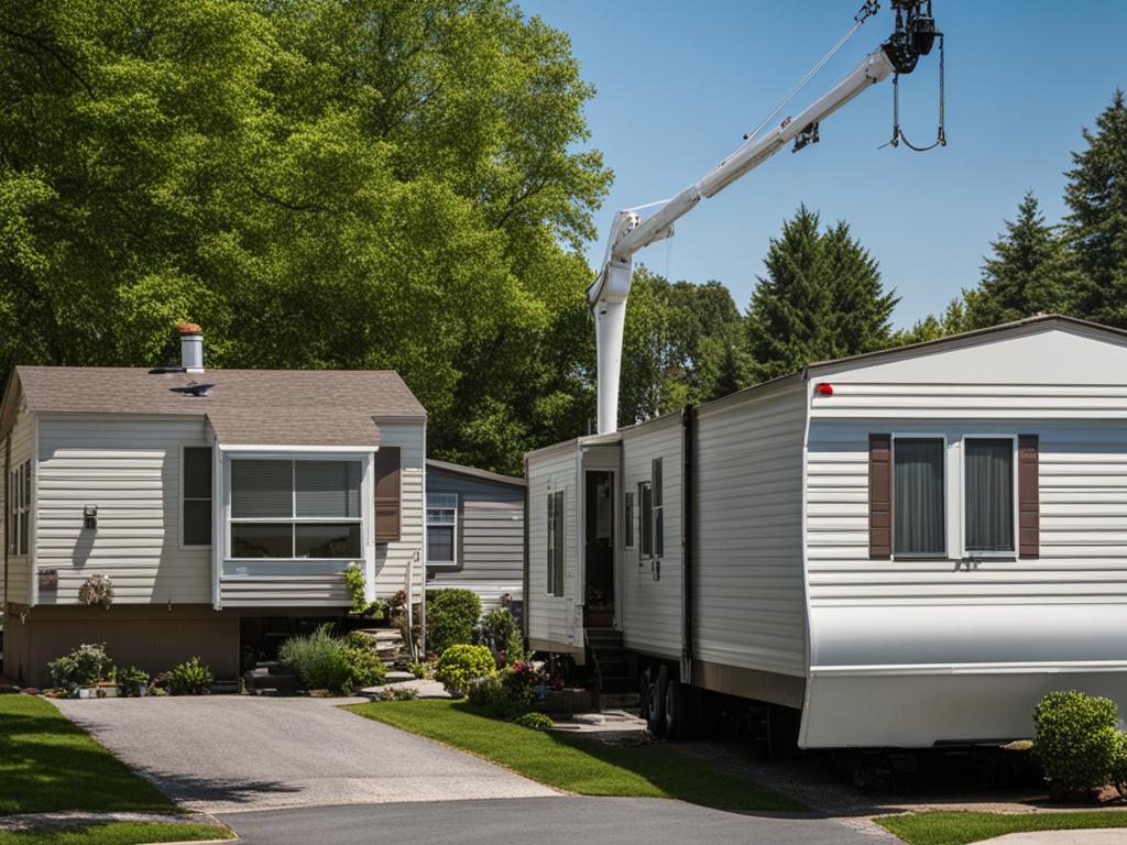 reduce property taxes with mobile home removal