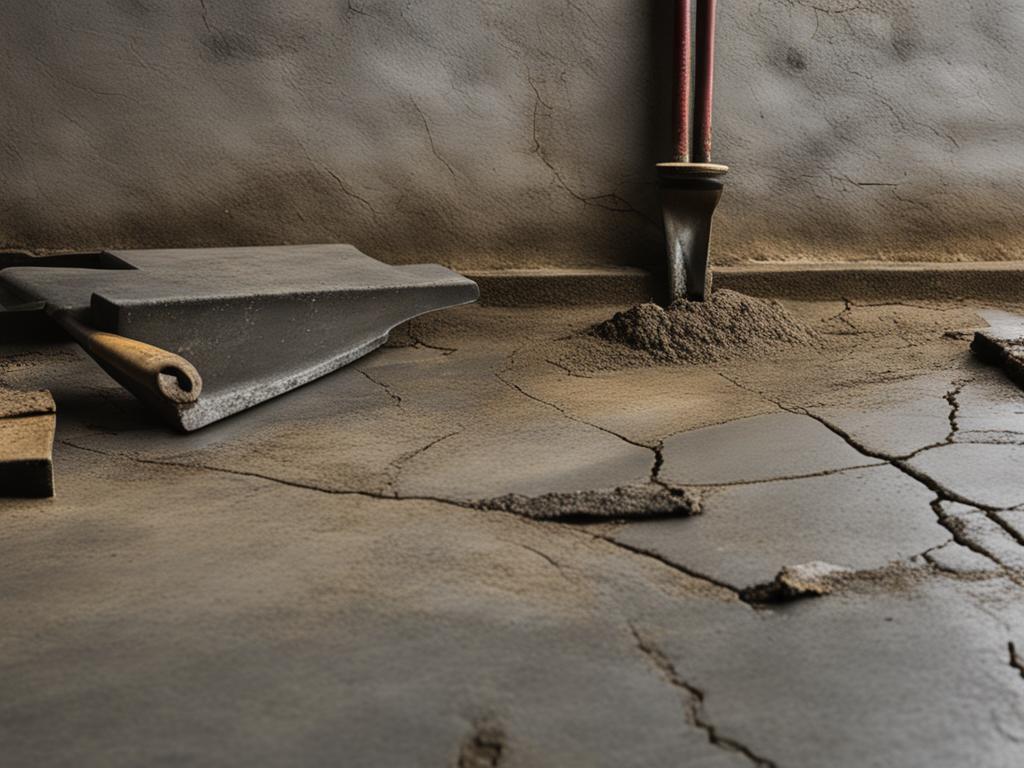 sagging floors in slab foundations