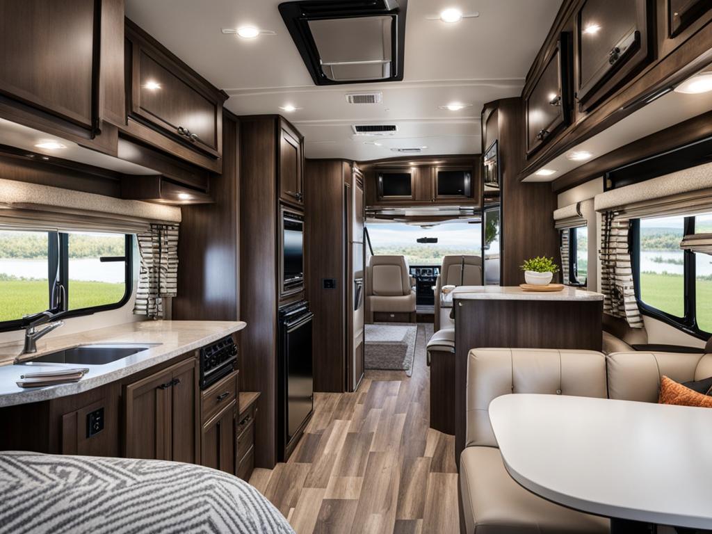 two-bedroom rv with loft