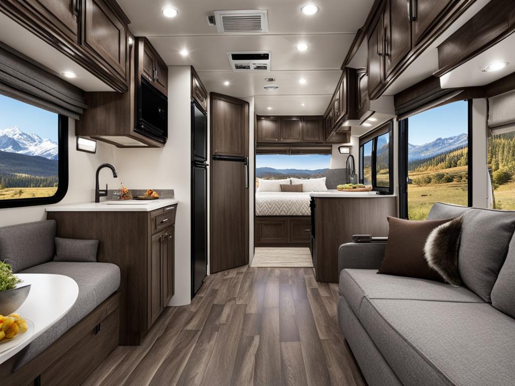 two-bedroom rv with washer and dryer