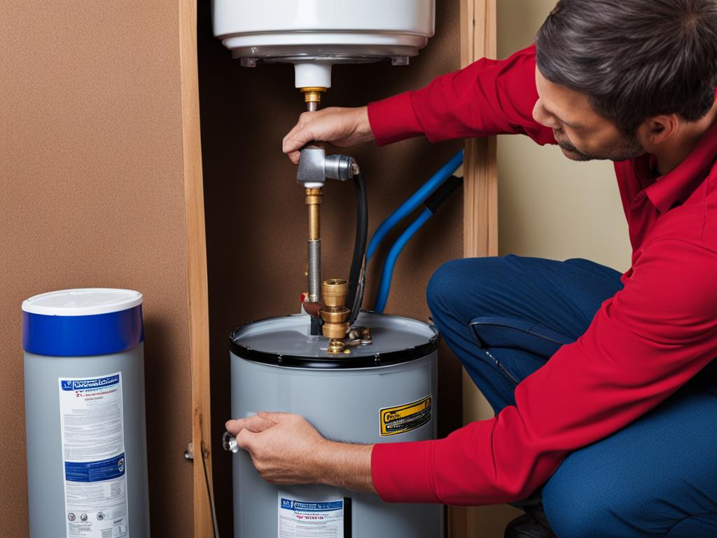 water heater expansion tank installation