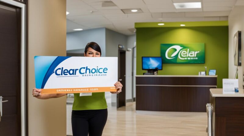 what insurance does clear choice dental accept