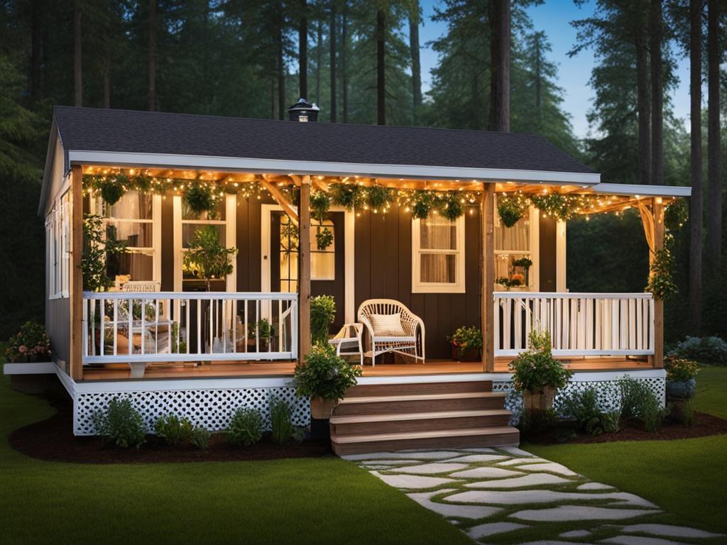 affordable porch options for mobile homes