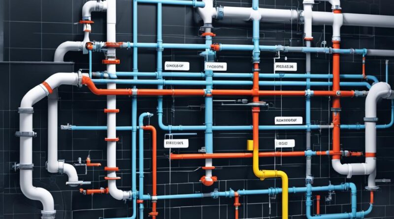 apartment plumbing diagram