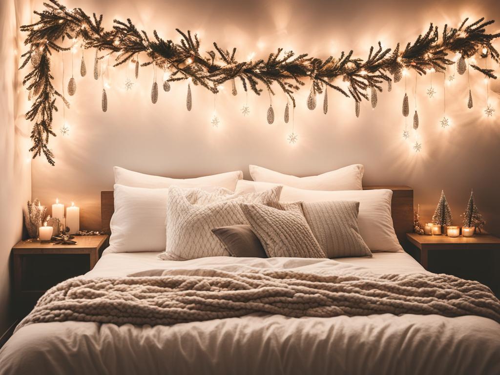 bedroom christmas lights