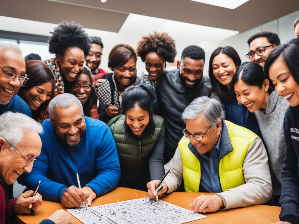 crossword puzzle community