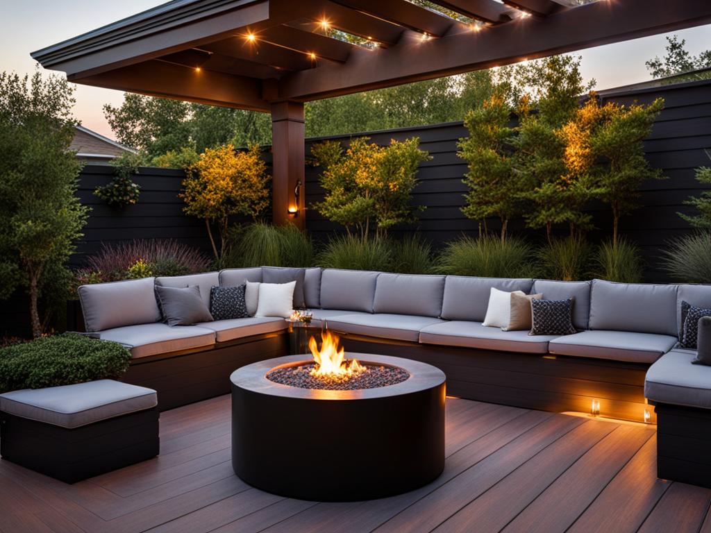 deck firepit