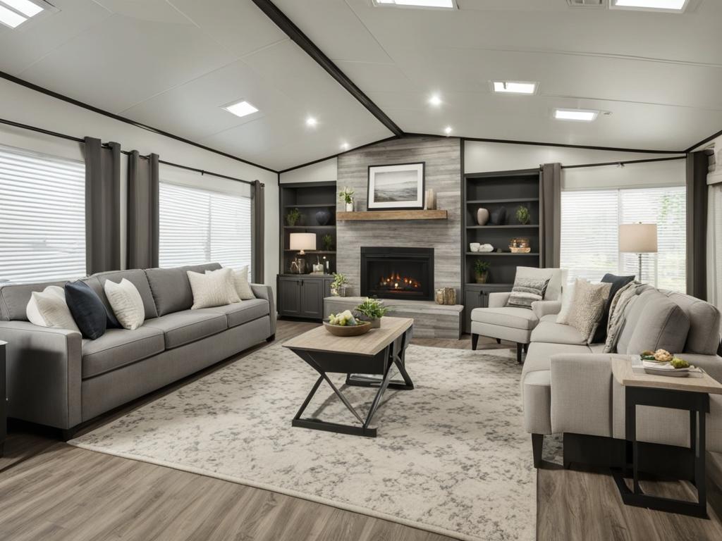 la belle triple wide mobile home interior design