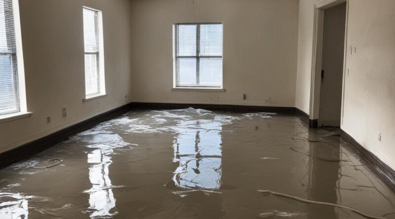 my upstairs neighbor flooded my apartment