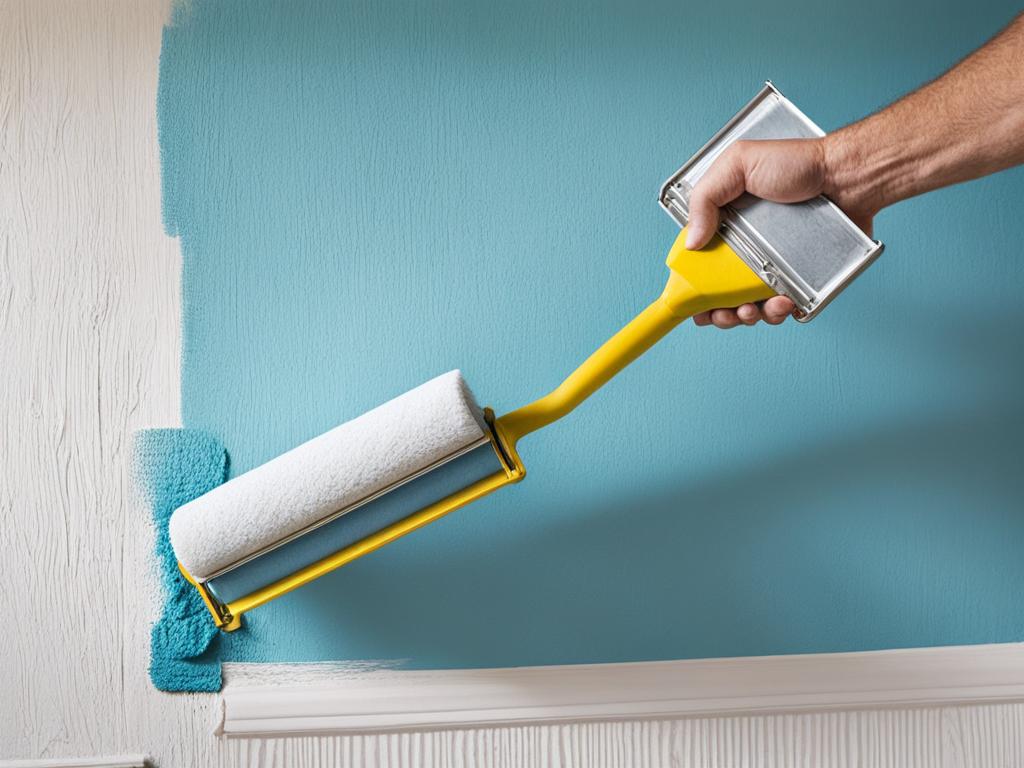 painting interior walls of a mobile home