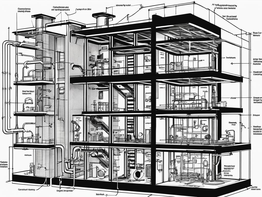 plumbing layout for apartments