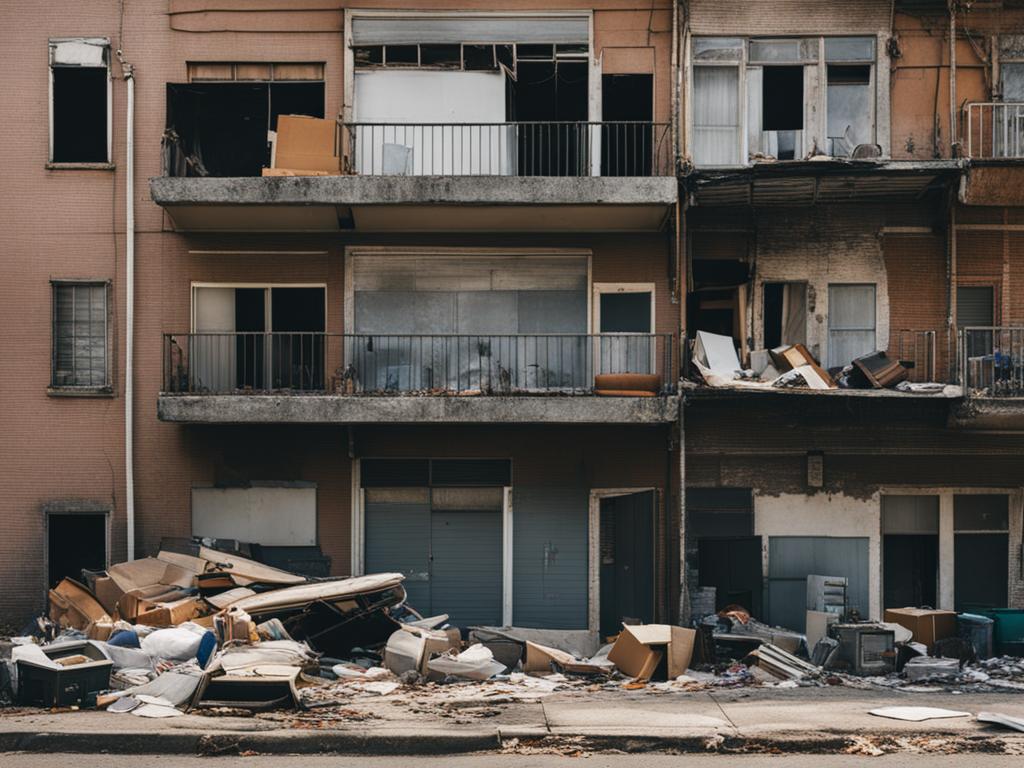 property damages during eviction